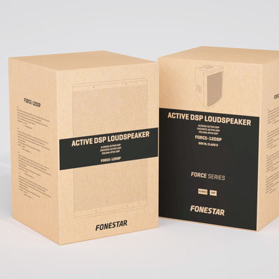 Parlante alta potencia activo Fonestar FORCE-12DSP 300W RMS