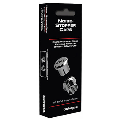 Set 10 Tapones para RCA Noise Stopper Caps Audioquest