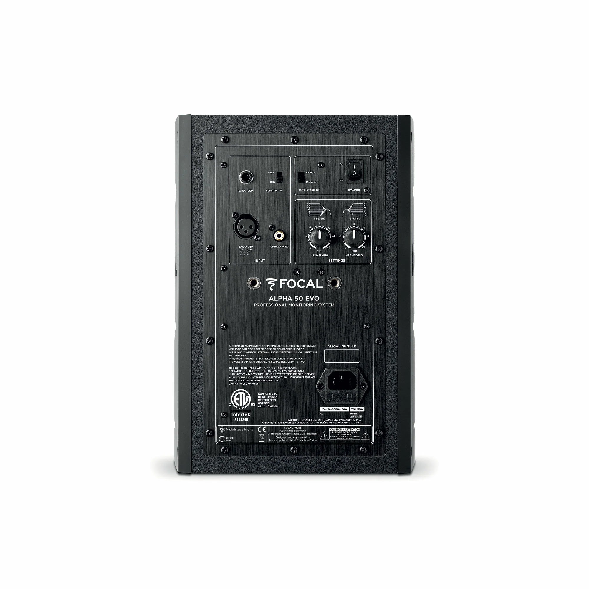 Monitor de estudio Alpha50 Evo Focal 5" (Unidad)