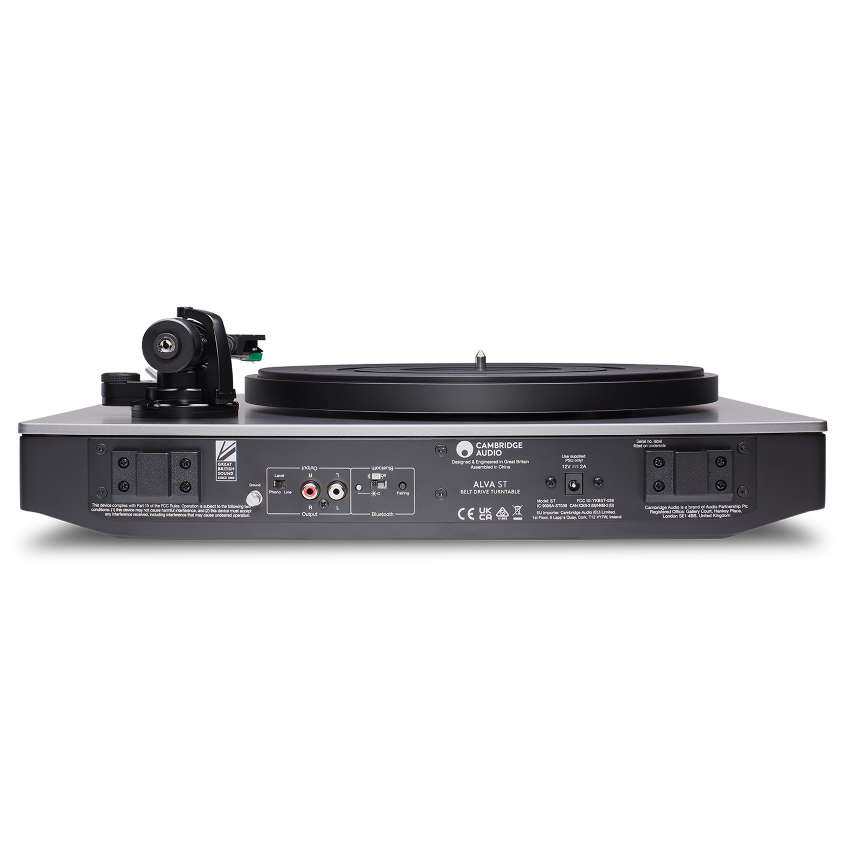 Tornamesa a correa Alva ST Aptx HD Cambridge Audio Bluetooth
