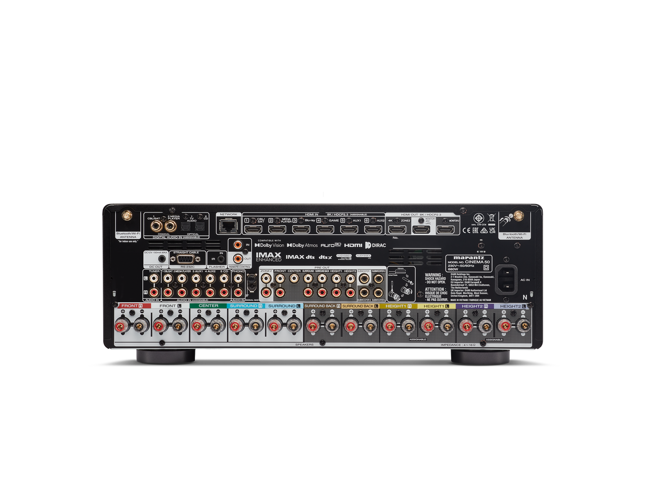 Amplificador AV 9.4 Con Streamer Marantz CINEMA 50