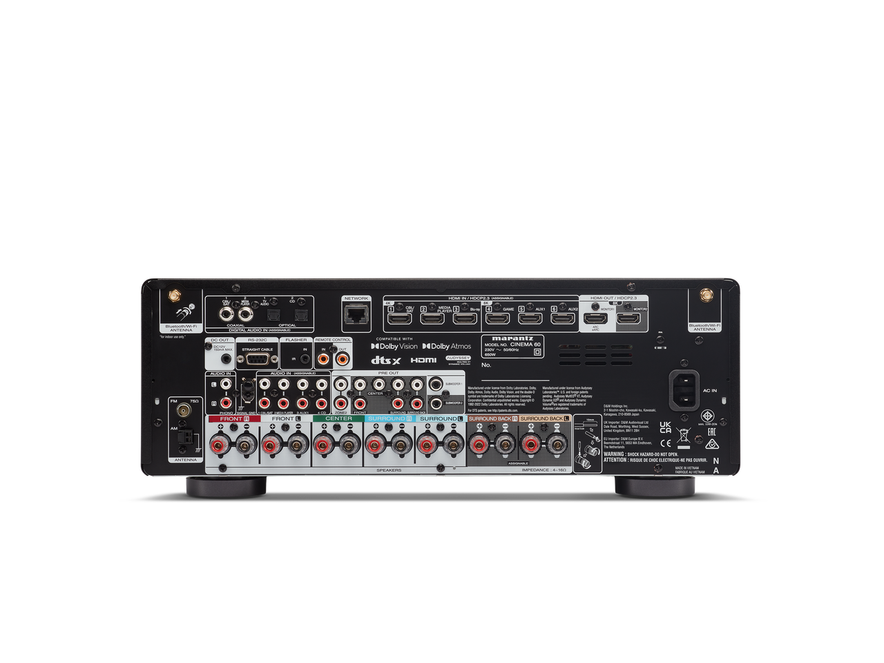 Receiver AV 7.2 Con Streamer Marantz CINEMA 60