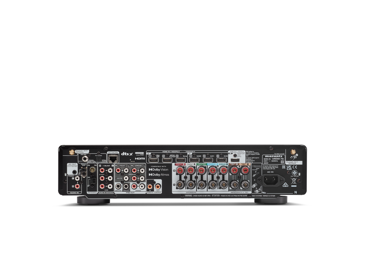 Receiver AV 7.2 Con Streamer Marantz CINEMA 70