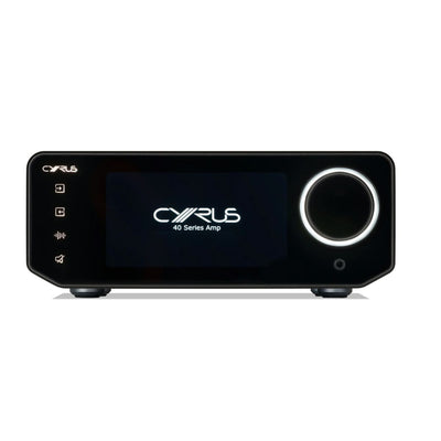 Kit Jazz Cyrus Amplificador 40 Amp+ Cyrus Network Player 40 ST + Parlantes Gold 300