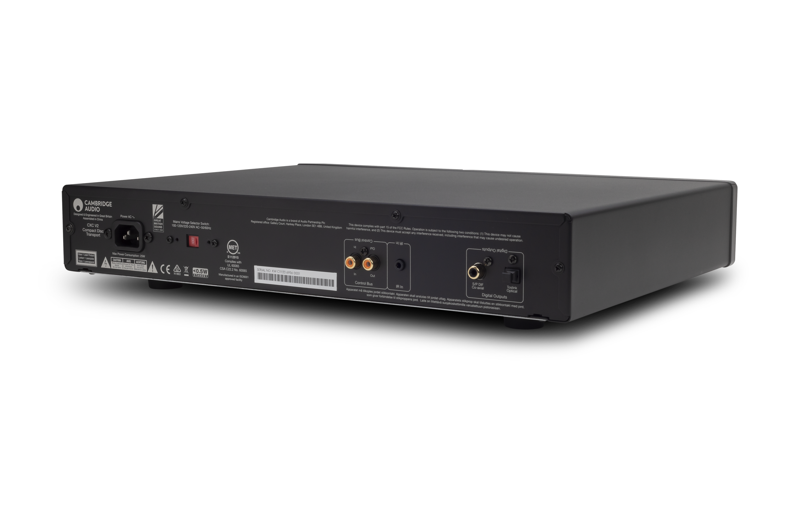 (Open Box) CD Transporter CXC Cambridge Audio