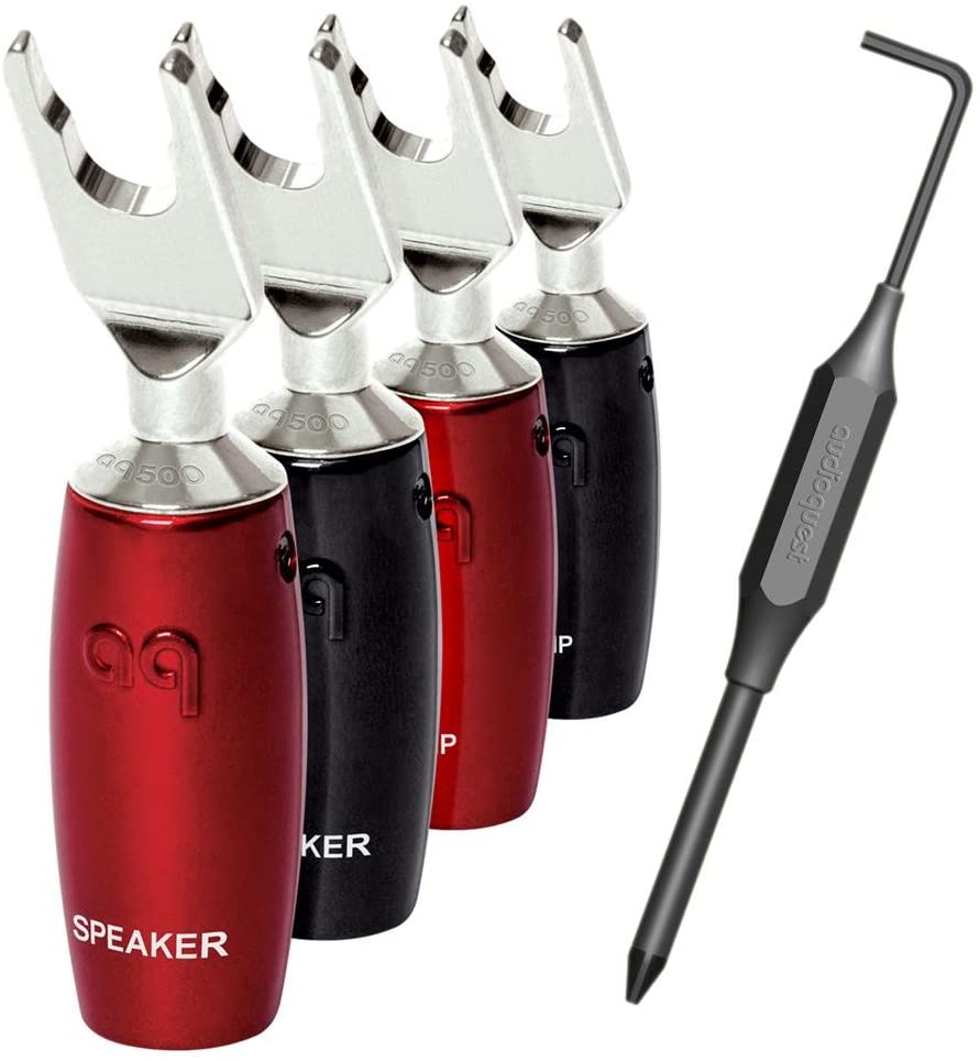 Espada SureGrip 507 Silver Audioquest - Set 2 Pares + Llave Allen