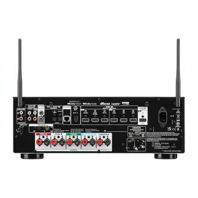 Receiver A/V 5.2 8K WiFi AVRS670HBK Denon