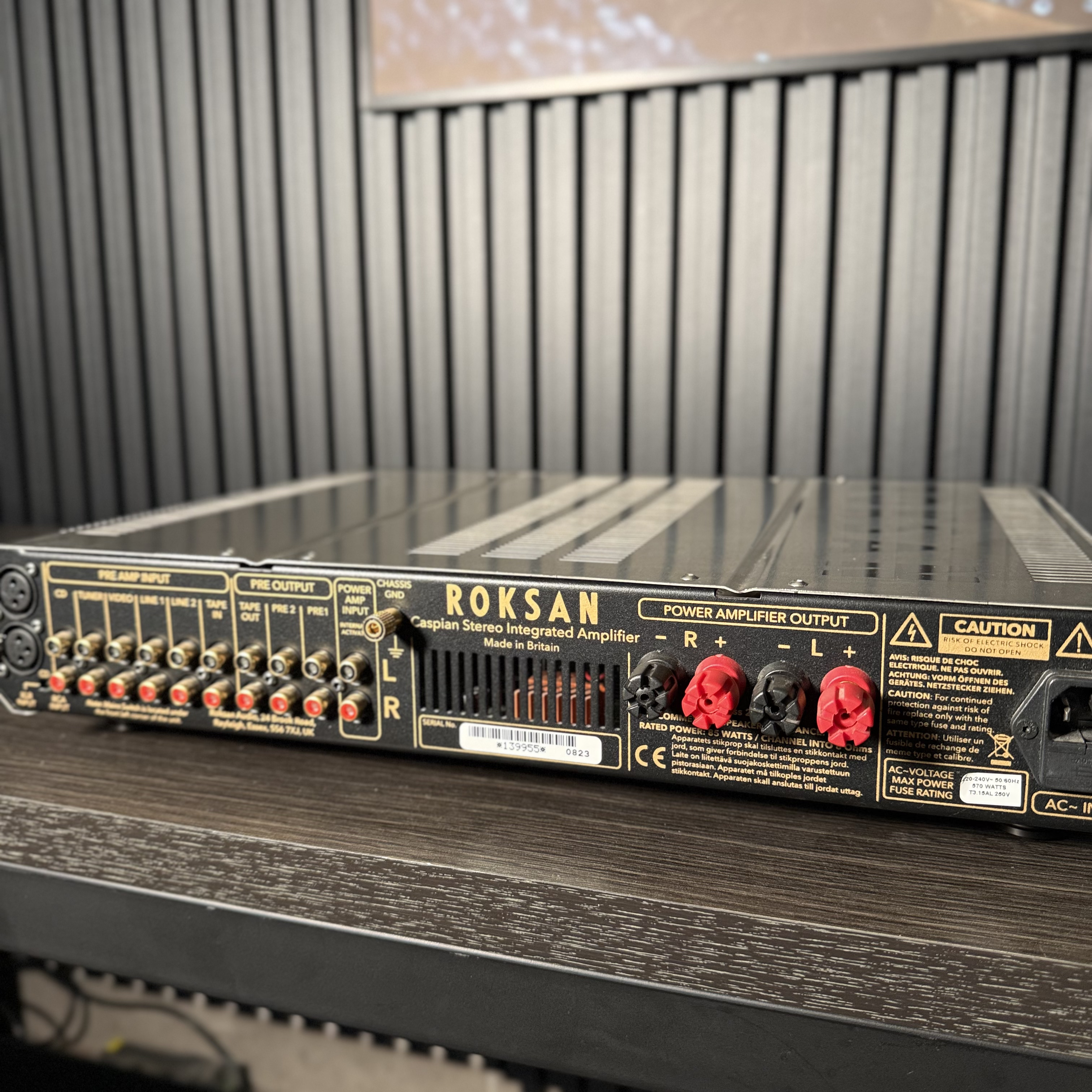 Amplificador Integrado Caspian Roksan M series-2 (CONSIGNACIÓN)