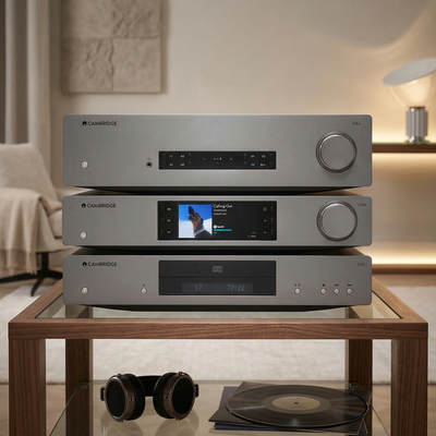 Kit CX Signature CXA81 Amplificador Integrado + CXN100 Network Player + CXC Transporter CD Cambridge Audio
