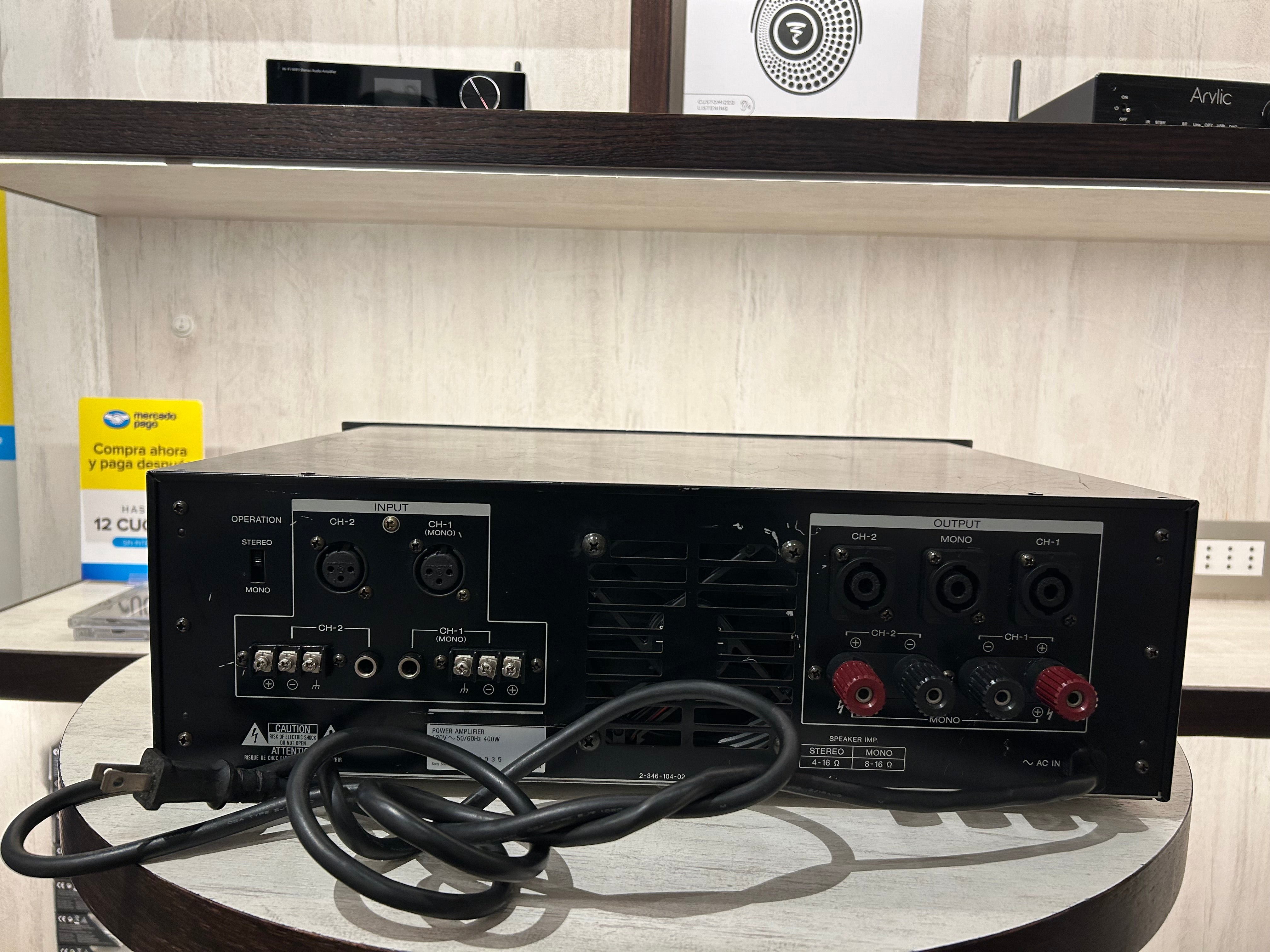 Sony Channel Power Amplifier SRP-P15 (USADO)