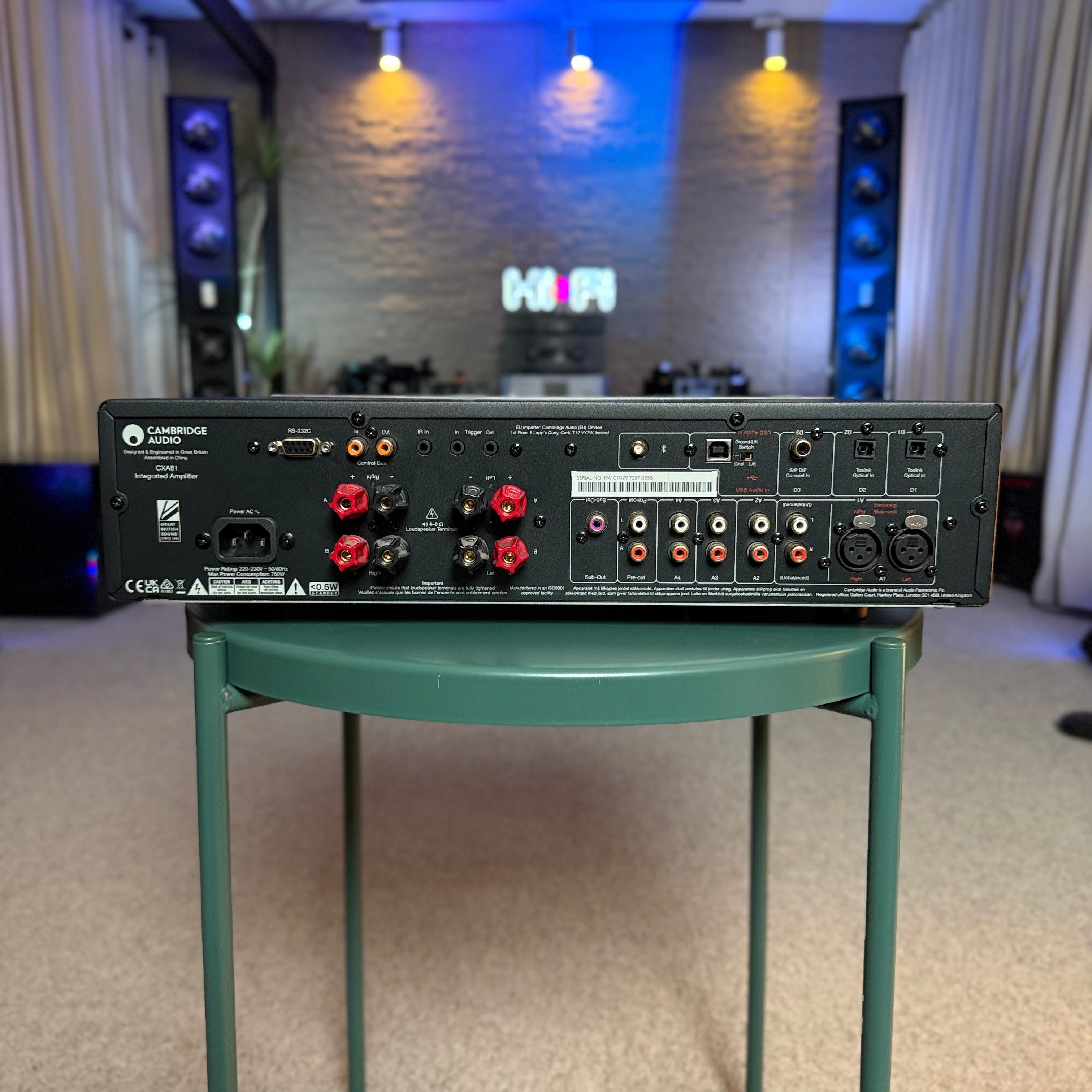 Cambridge Audio Amplificador Integrado CXA81  (USADO)