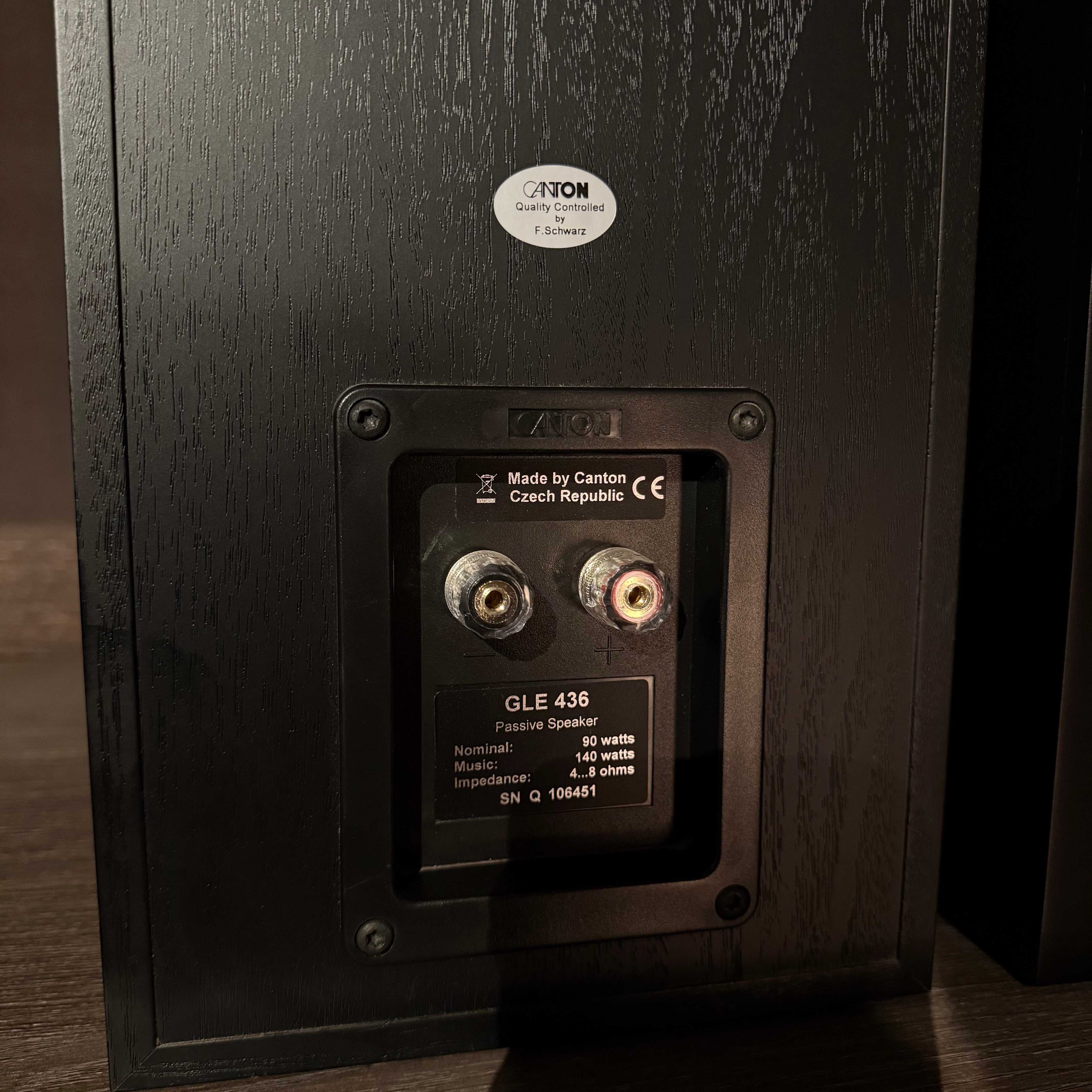 Canton GLE 436 Black – PAR (CONSIGNACIÓN)