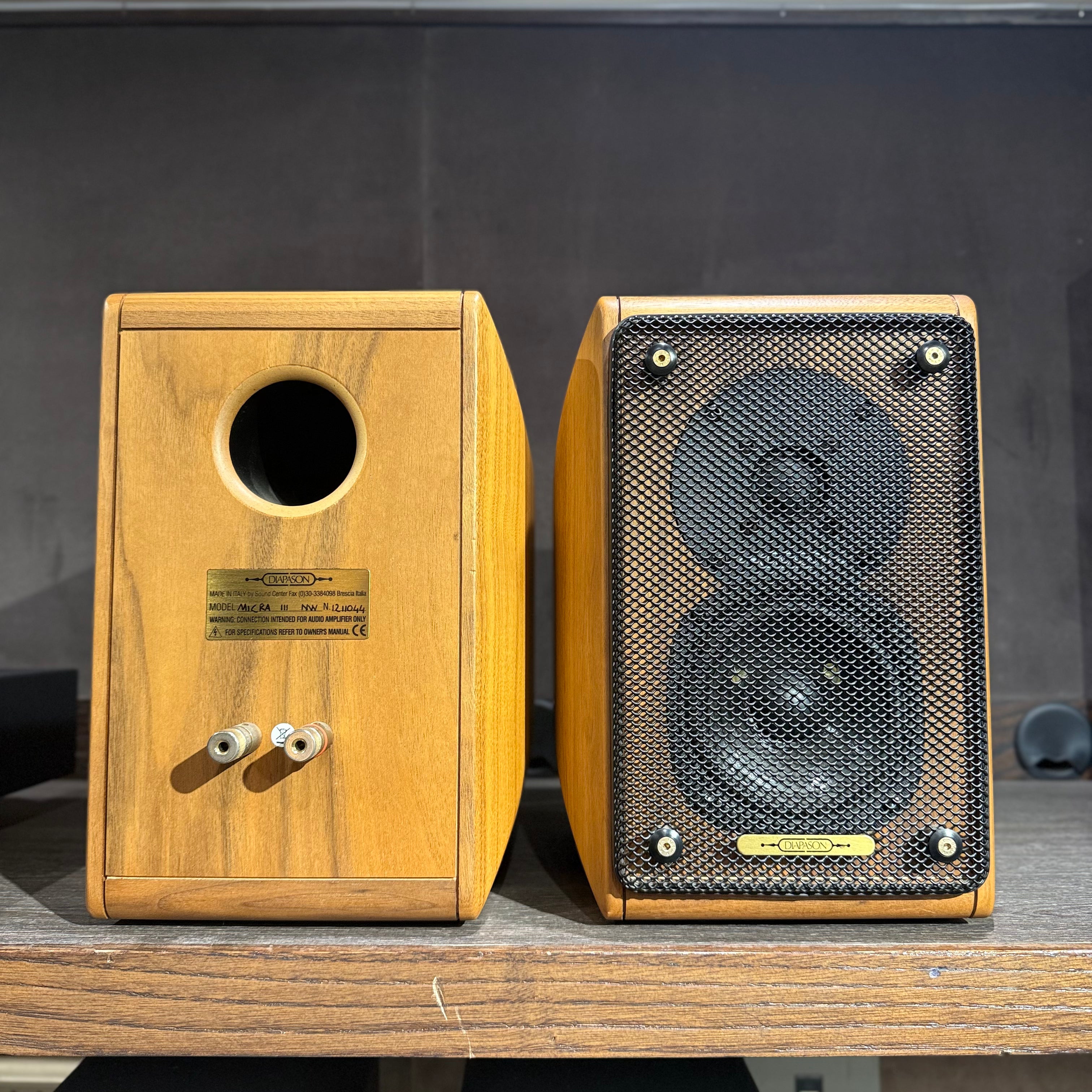 Parlantes Bookshelf Diapason Micra III (CONSIGNACIÓN)
