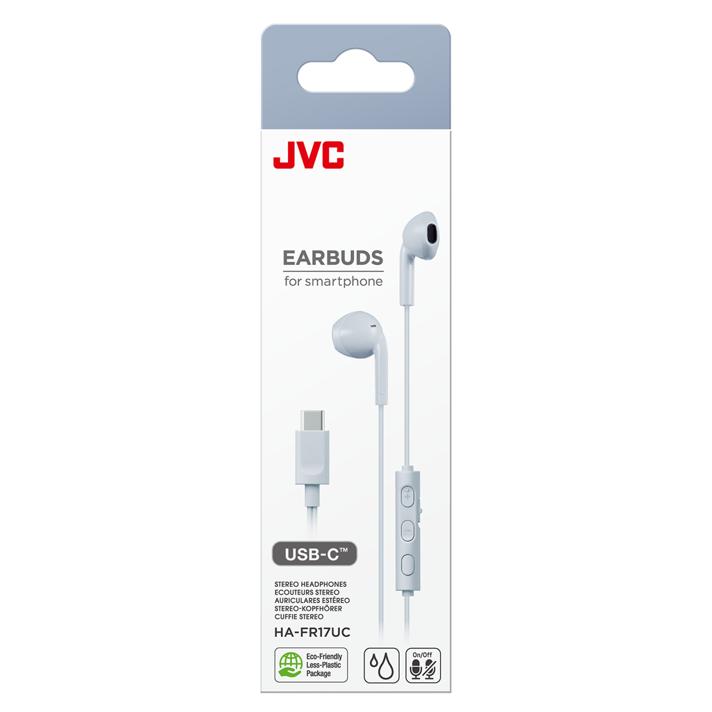 JVC Audífonos HA-FR17UC In-Ear con USB-C