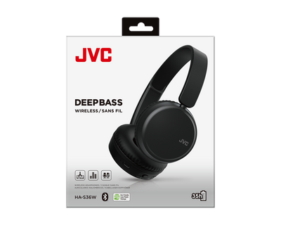 JVC Audífonos HA-S36W Bluetooth Multidispositivo