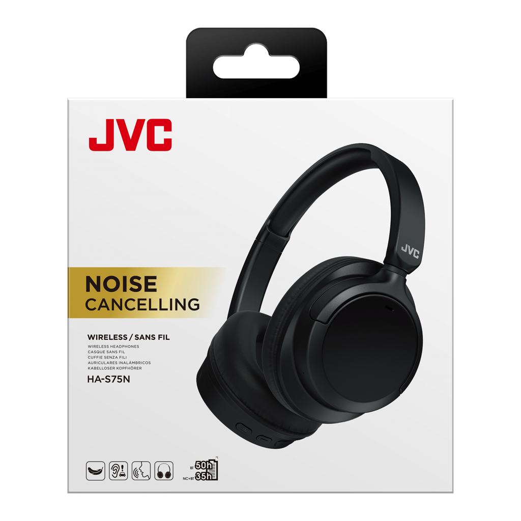 JVC Audífonos HA-S75N Con Cancelación De Ruido