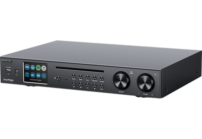 Kenwood Amplificador Streaming con CD, Radio y WiFi KR-W8000SCD-B