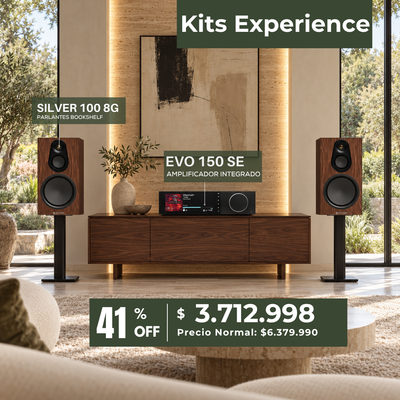 Kit Estéreo Cambridge Evo 150 SE + Monitor Audio Silver 100 8G