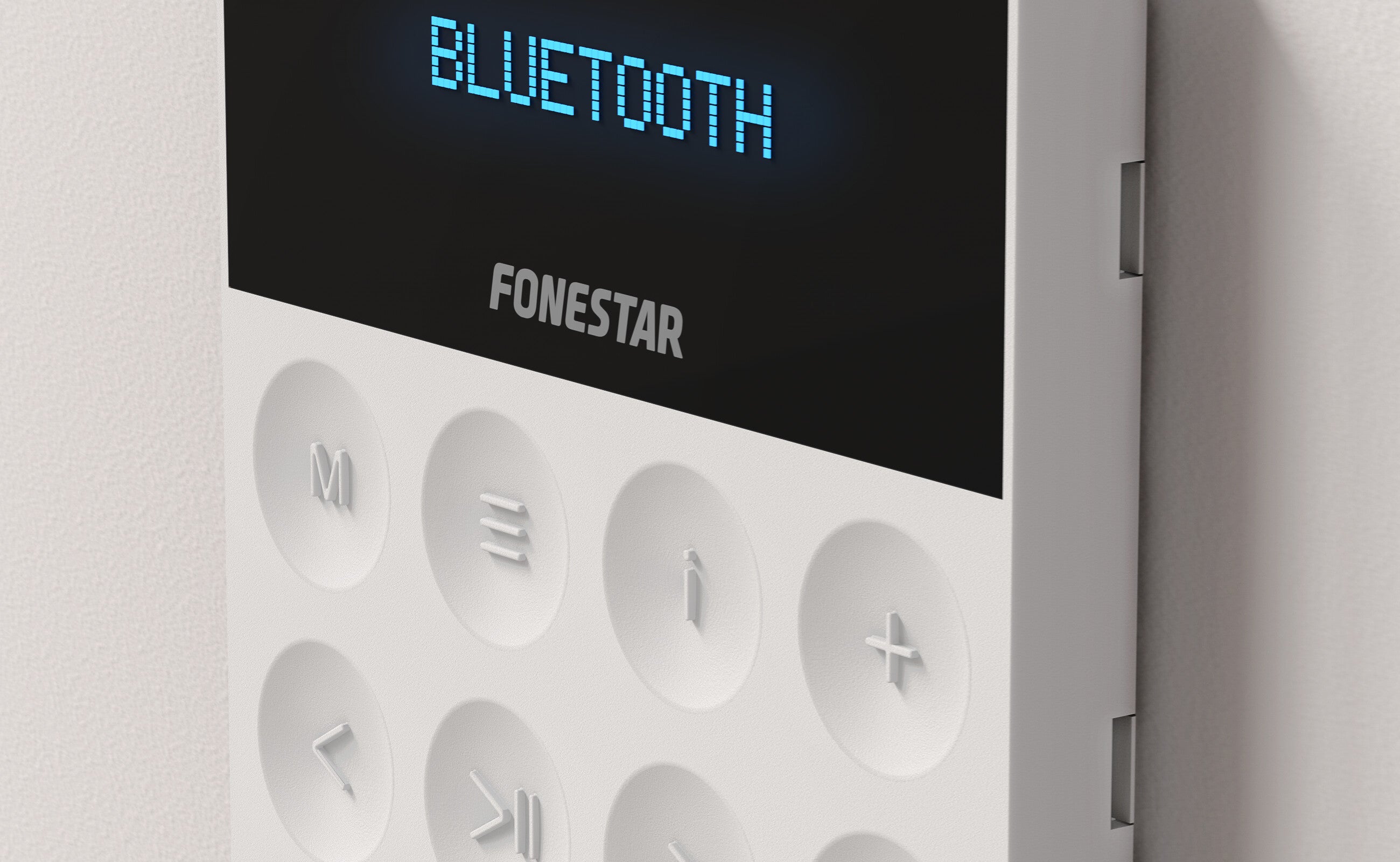 Kit de parlantes de techo con reproductor de pared Fonestar KS-WALL-4 25W