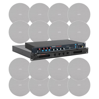 Kit 4 zonas para oficina y retail Fonestar