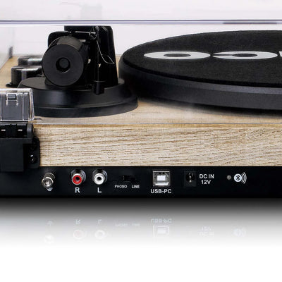 Tornamesa Lenco LBT-188WA Nogal Bluetooth - USB