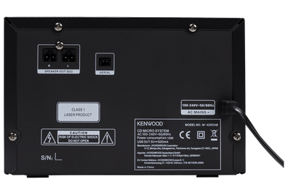 Microcomponente Kenwood M-450DAB CD, USB, BT, FM