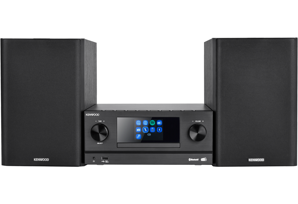 Microcomponente Kenwood M-9000S-B Wi-Fi, Bluetooth, CD, USB