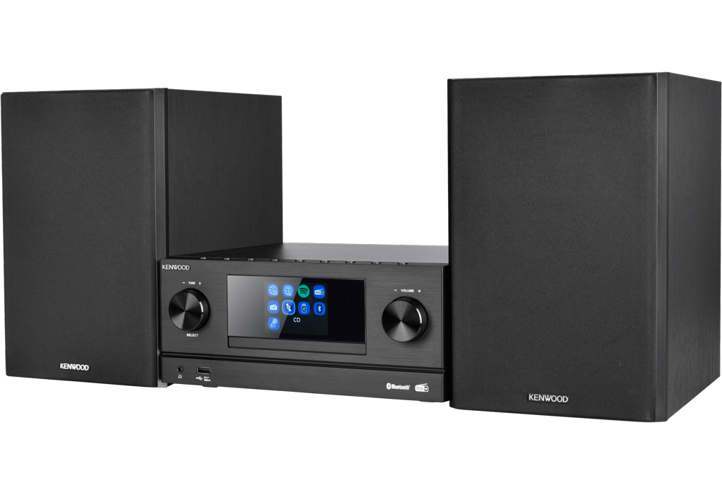 Microcomponente Kenwood M-9000S-B Wi-Fi, Bluetooth, CD, USB