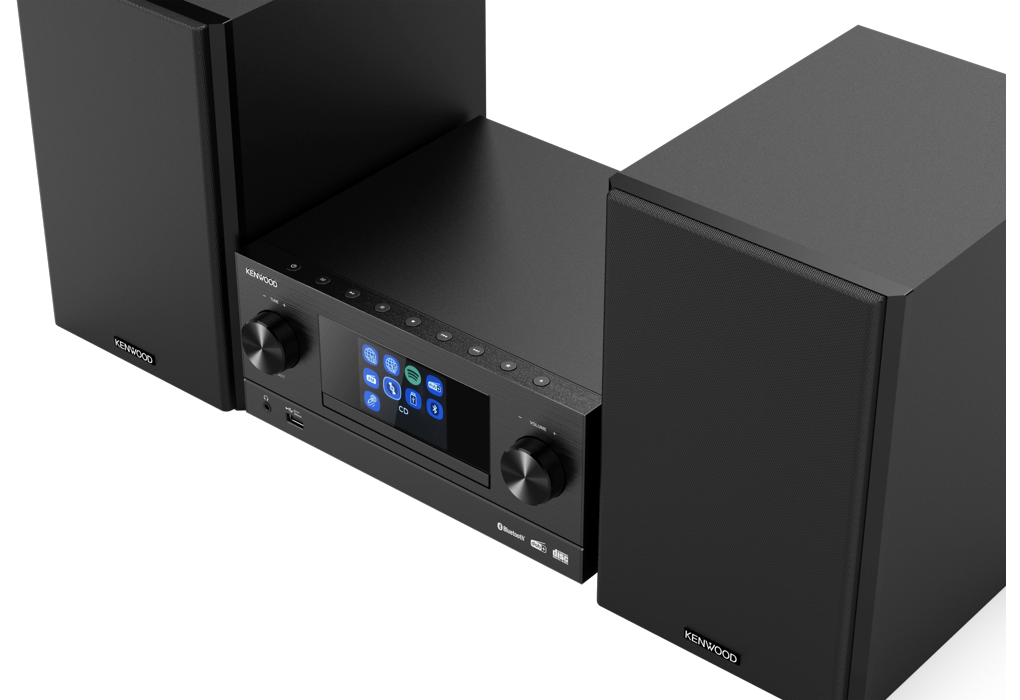 Microcomponente Kenwood M-9000S-B Wi-Fi, Bluetooth, CD, USB