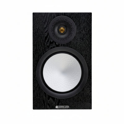 Monitor Audio Parlantes Bookshelf Silver 100 Front