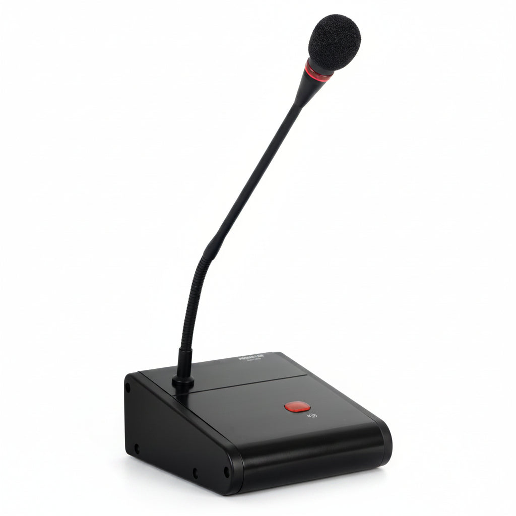 Microfono de mesa con condensador Fonestar MCH-205 para megafonía