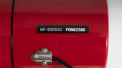 Megafono con sirena, Reproductor USB/SD, Grabador y microfono de mano 25W Fonestar MF-600SGU