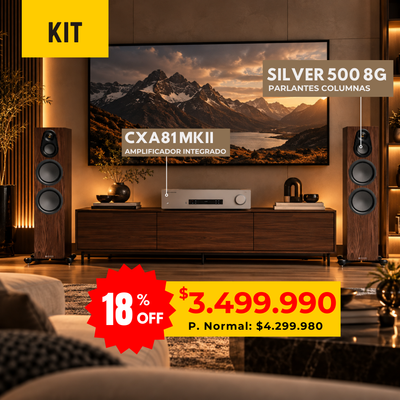 Kit Cambridge CXA81 MKII + Monitor Audio Silver 500 8G