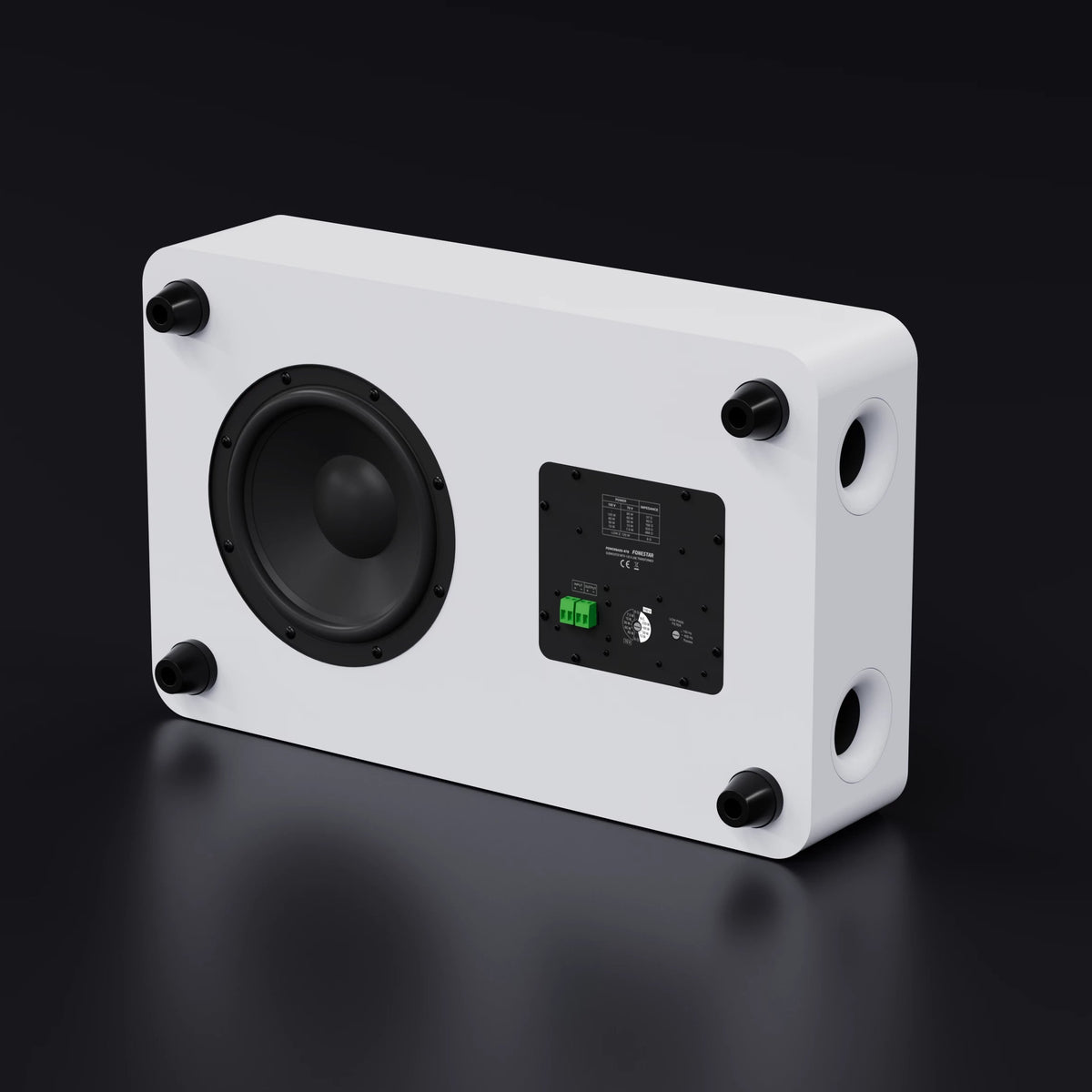 Subwoofer de instalacion compacto 120W Fonestar Powerbass 8-TB