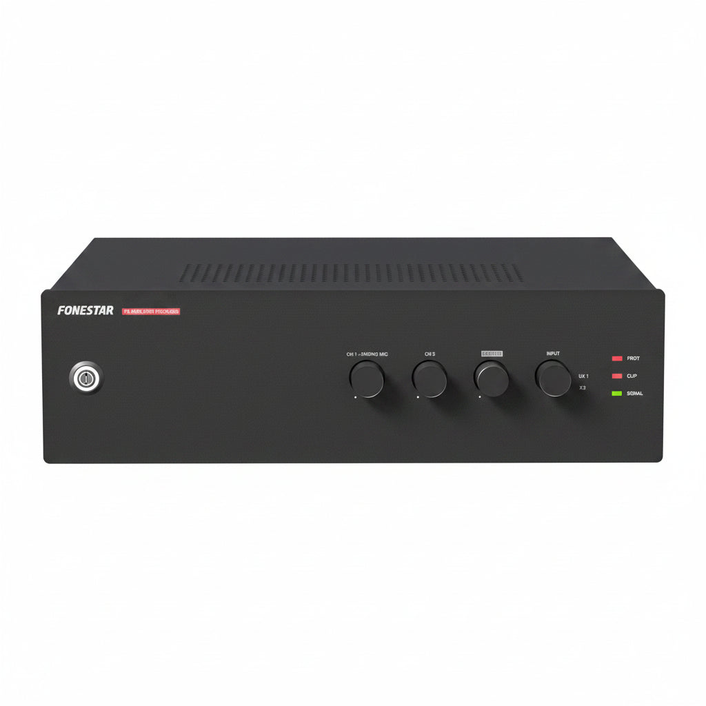 Amplificador de megafonía monozona PROX-60S Fonestar