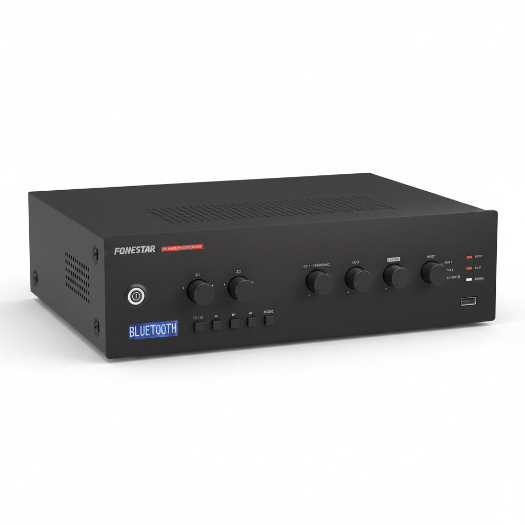 Amplificador de megafonía multizona PROX-60Z Fonestar