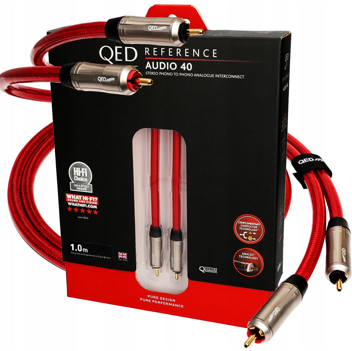 Cable RCA-RCA 40 Reference QED