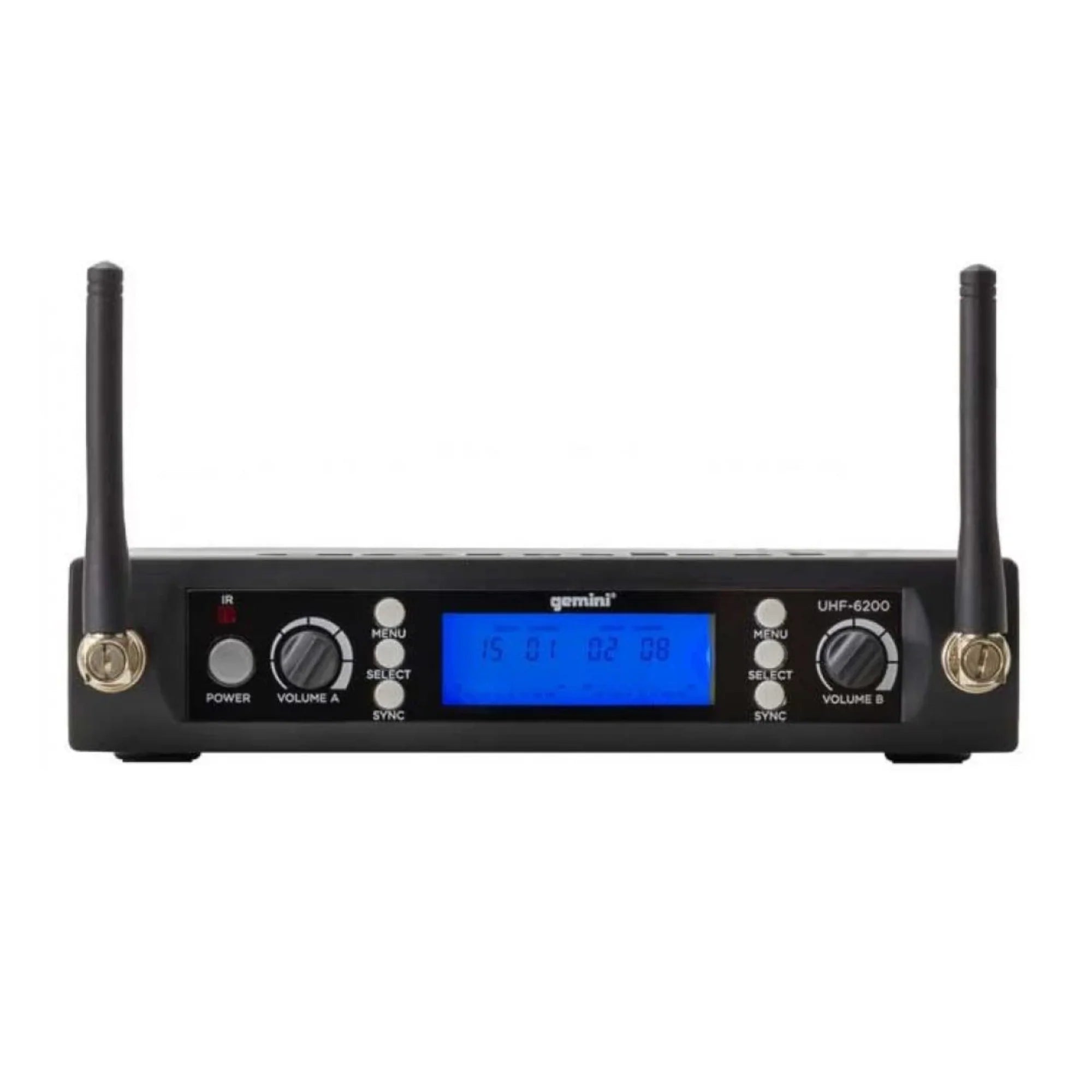 Gemini UHF-6200M Sistema Inalambrico de Mano Dual