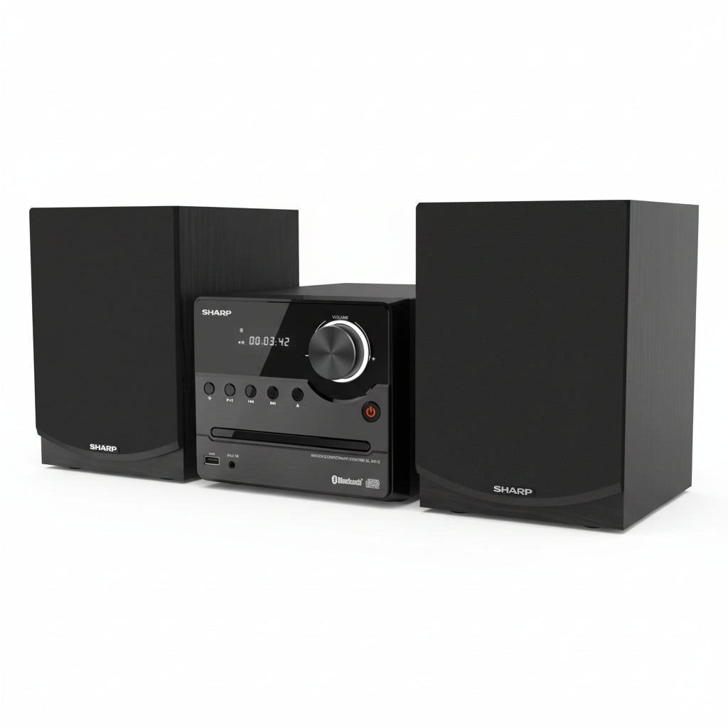 Microcomponente Sharp XL-B512 CD-Player USB Bluetooth Radio FM microcomponente