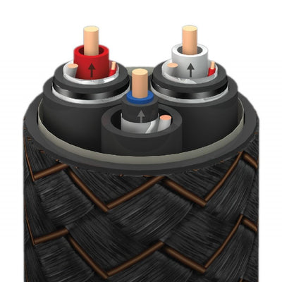 Pegasus XLR-XLR PSC+ DUAL DBS AudioQuest