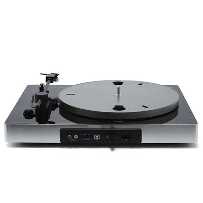 (Open Box) Tornamesa Aiwa a correa y Bluetooth Pre-Amplificada APX-680B