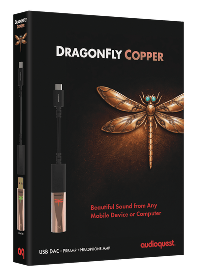 AudioQuest DragonFly Copper caja del producto