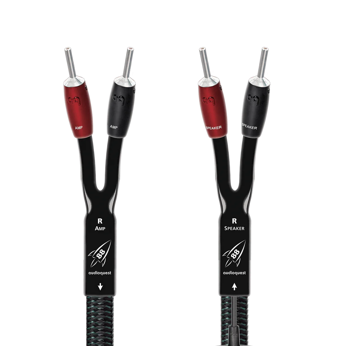 Cable Armado Para Parlantes Full Range Rocket 88 2.5 Metros AudioQuest