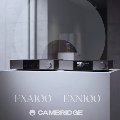 Kit Cambridge Audio Amplificador Integrado EXA100 + Network Player EXN100
