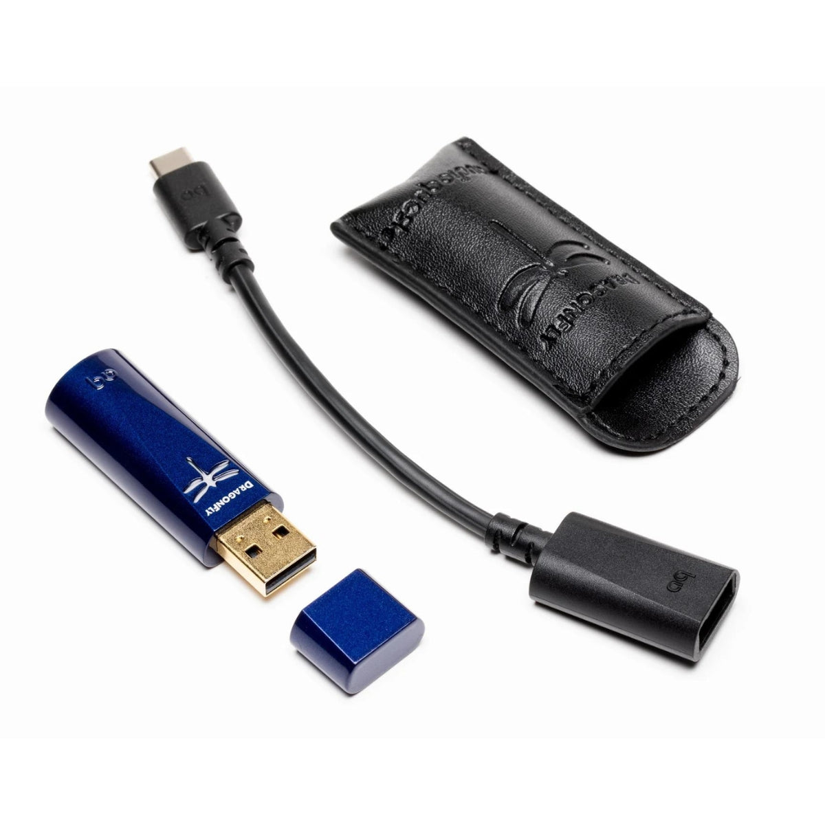 Dac USB DragonFly Cobalt MQA Audioquest Pre-Amplificador Audifonos