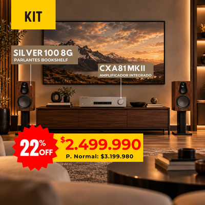 Kit Cambridge CXA81 MKII + Monitor Audio Silver 100 8G