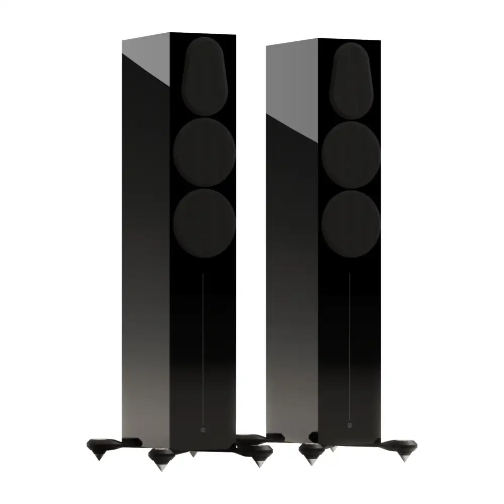 Monitor Audio Parlantes Columnas Gold 300 6G (Par) - Negro Brillante (High Gloss Black)