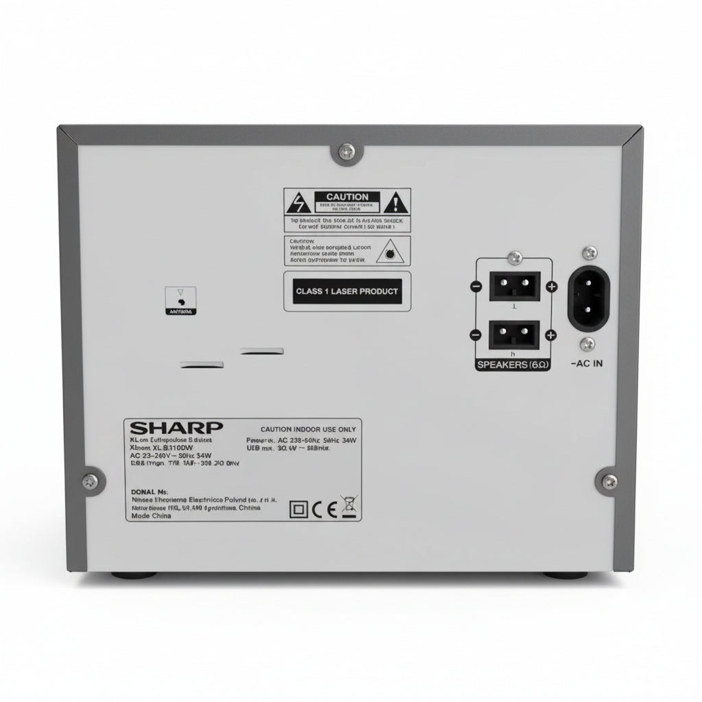 Sharp XL-B517D Microcomponente con CD Bluetooth y Radio FM