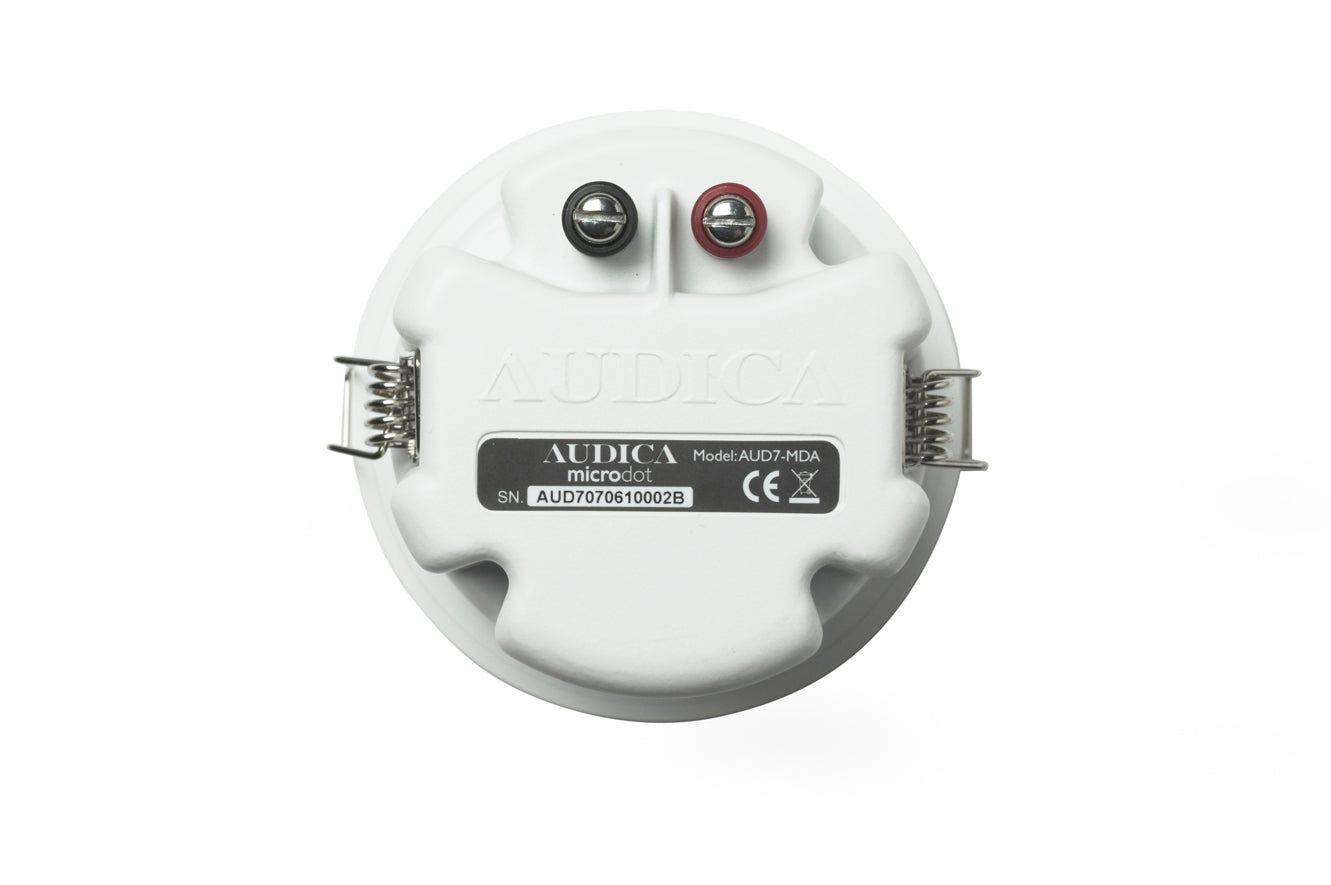 Parlante de techo Audica MicroDot (par)