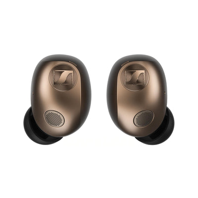 Sennheiser MOMENTUM True Wireless 5 Copper: auriculares vistos de frente